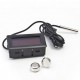LCD PANEL THERMOMETER WITH PROBE UP TO 110C